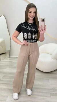 Calça de Lãzinha Ariele