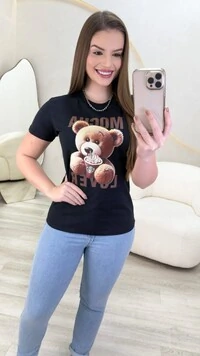 T-shirt 100% Algodão