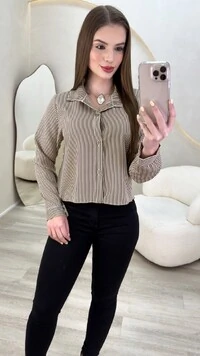Camisa Cropped Zoe