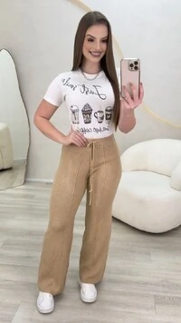 Calça de Lãzinha Ariele