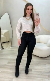 Calça Jeans Skinny