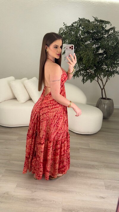 Foto Vestido Indiano Jasmim