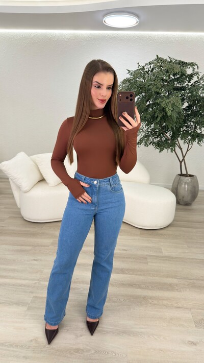 Foto Calça Jeans Wide Leg