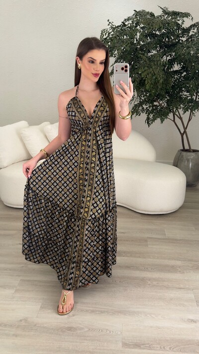 Foto Vestido Indiano Jasmim