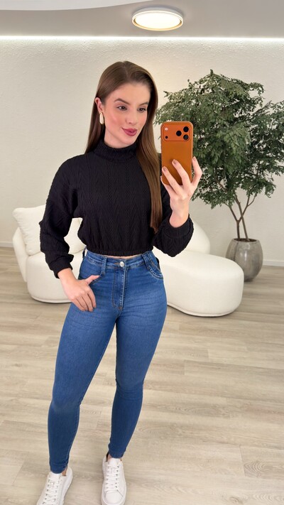 Foto Cropped Tricô Sara