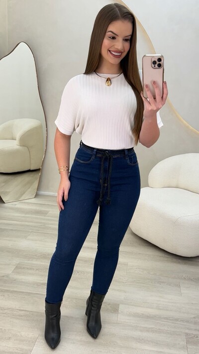 Foto Calça Jeans Skinny