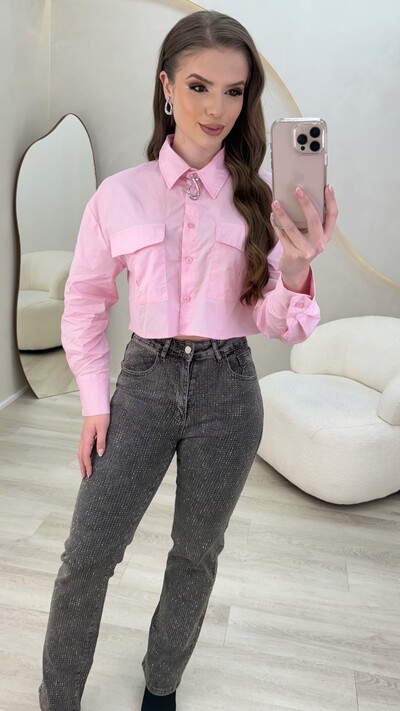 Foto Camisa Cropped Anne