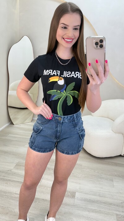 Foto T-shirt 100% Algodão