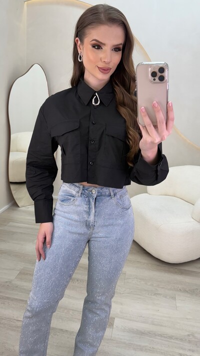 Foto Camisa Cropped Anne