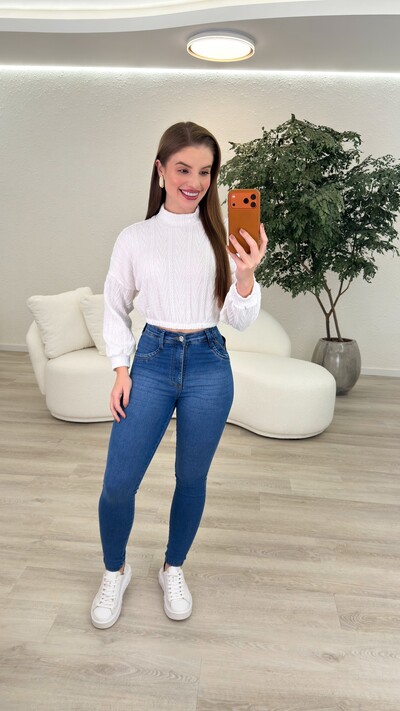Foto Calça Jeans Skinny