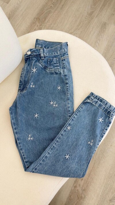 Foto Calça Jeans Mom