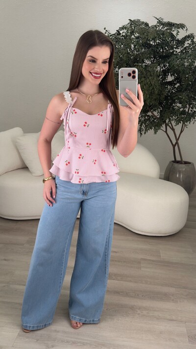Foto Blusinha Flora