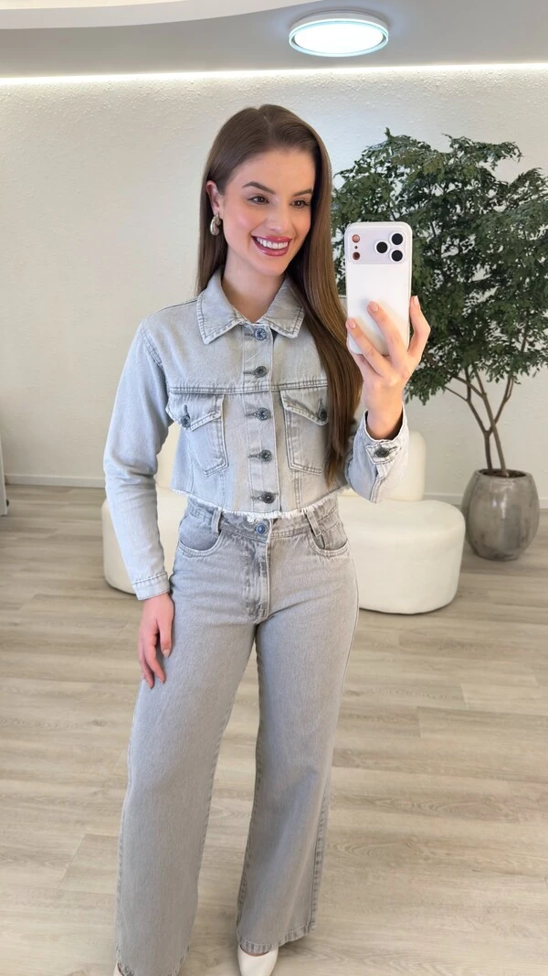 Jaqueta Jeans