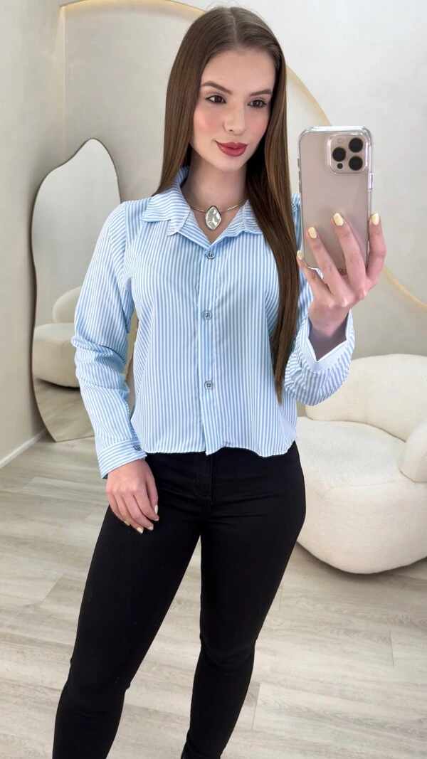 Camisa Cropped Zoe