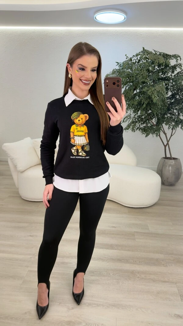 Blusa Moletom Kiara