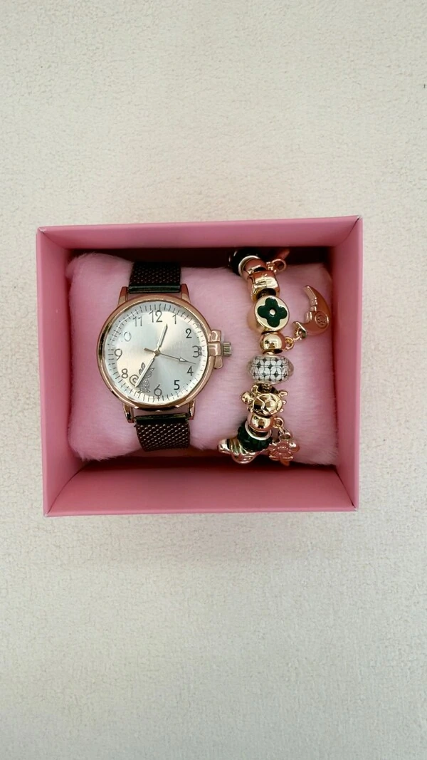 Kit Relógio/Pulseira