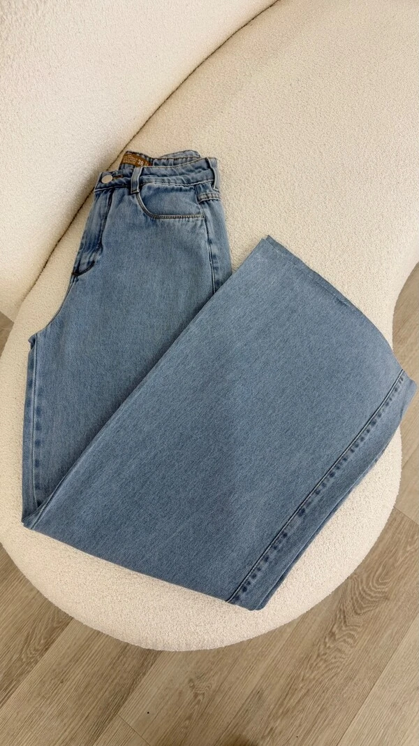 Calça Jeans Wide Leg