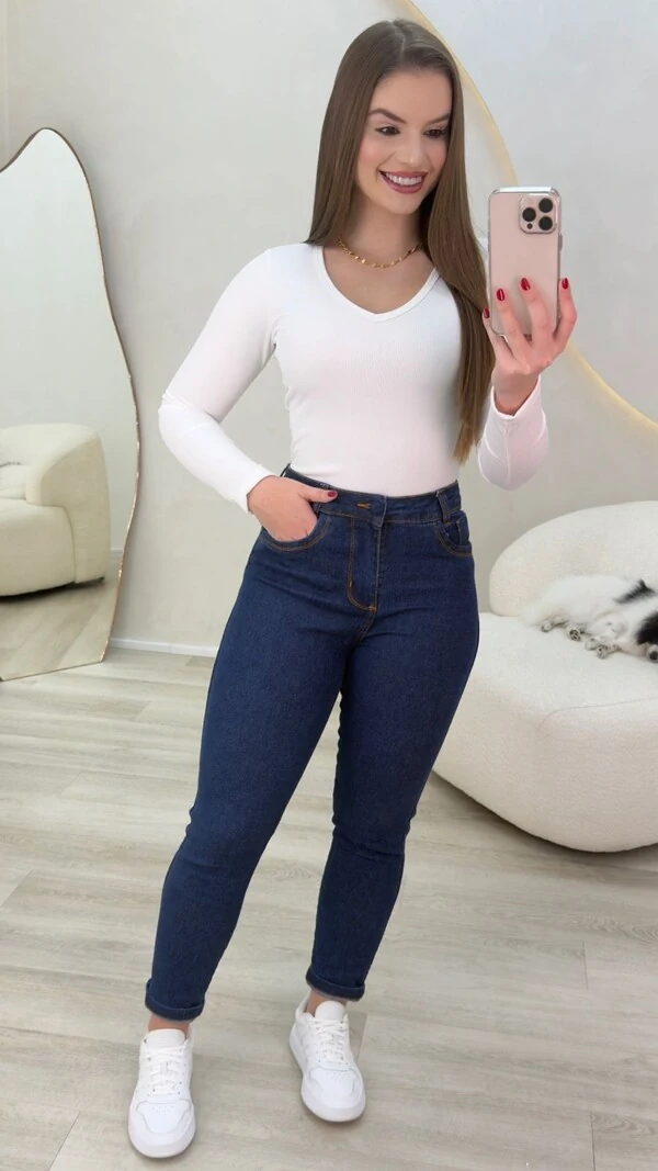 Calça Jeans Mom