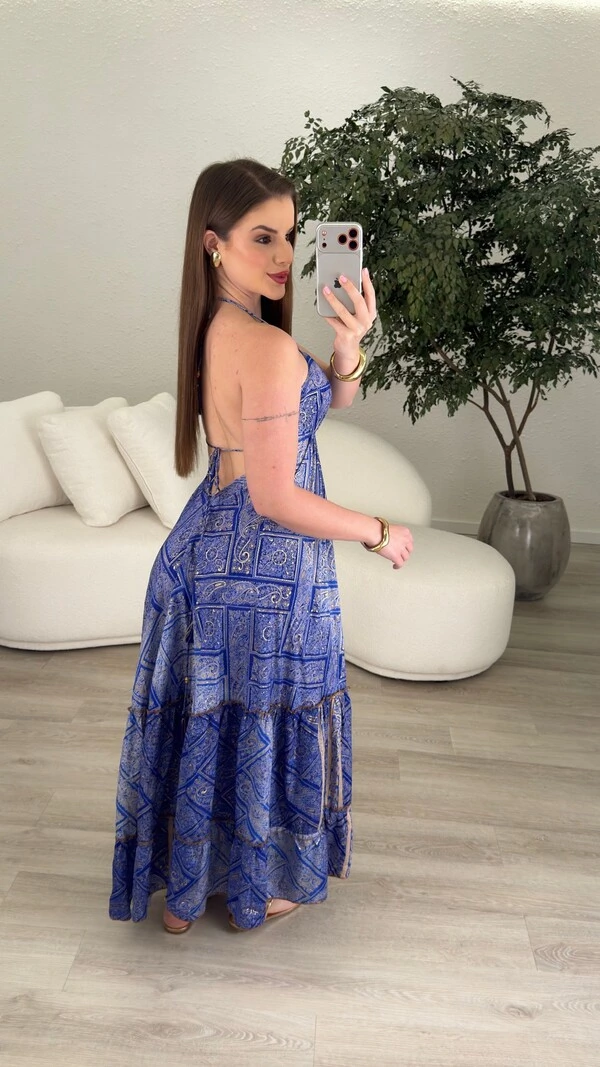 Vestido Indiano Jasmim
