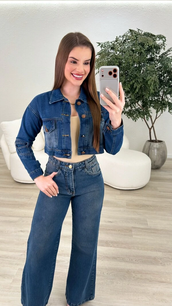 Jaqueta Jeans
