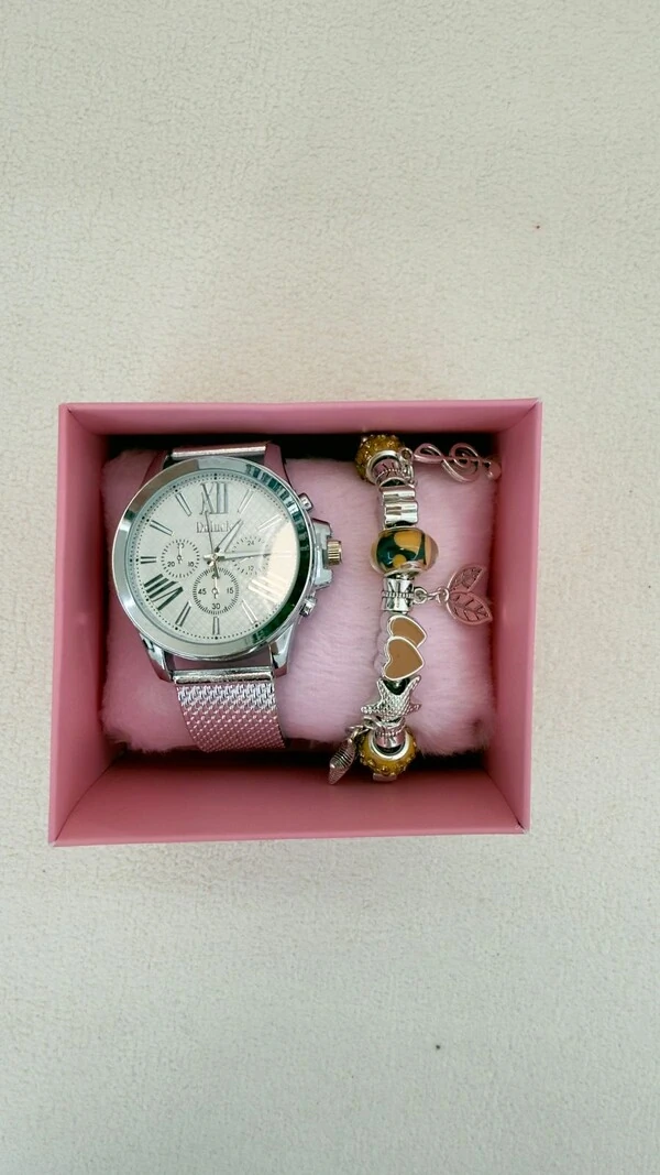 Kit Relógio/Pulseira