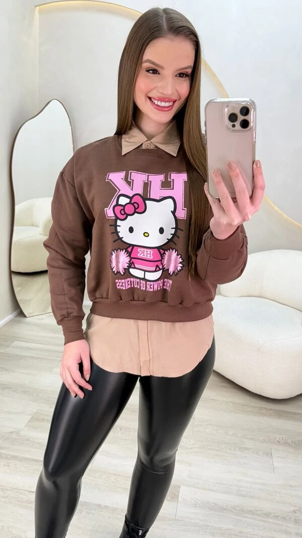 Blusa de Moletom Jasmine