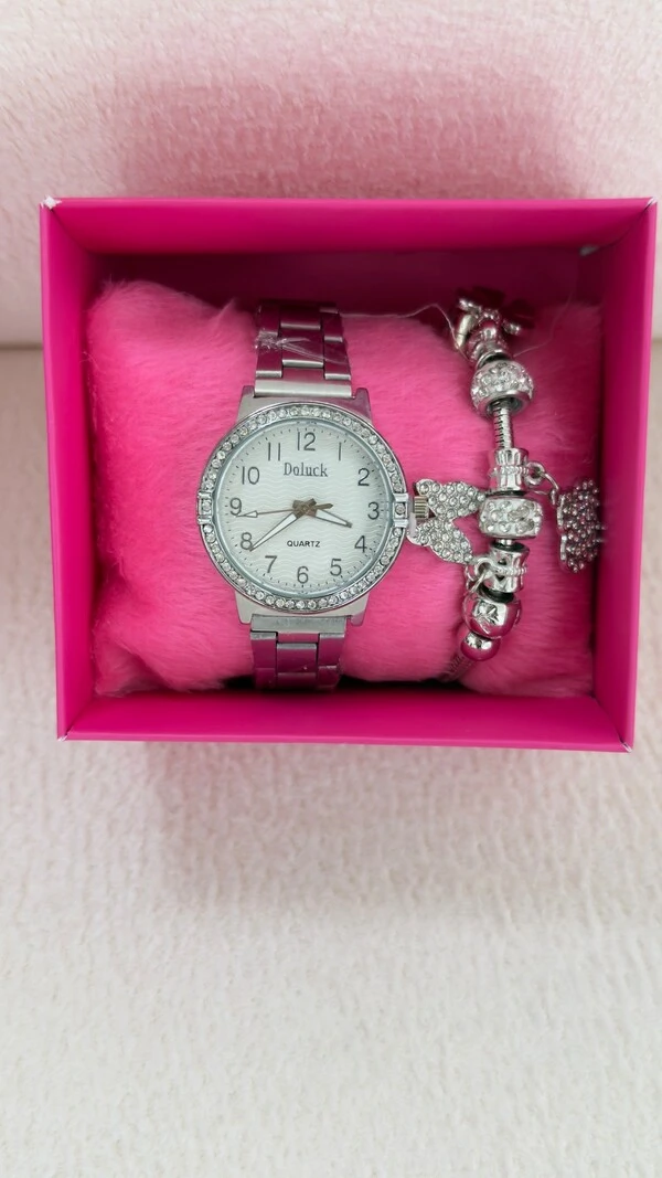 Kit Relógio/Pulseira