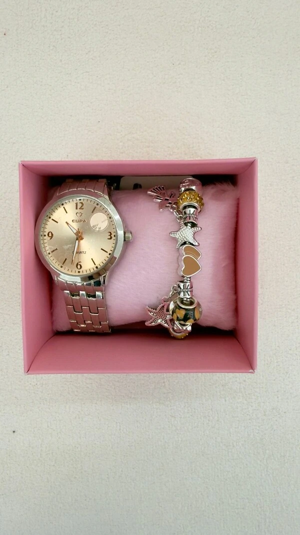 Kit Relógio/Pulseira