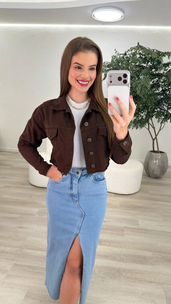Jaqueta Jeans