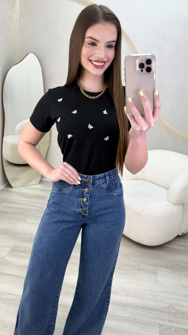 T-shirt Bordada