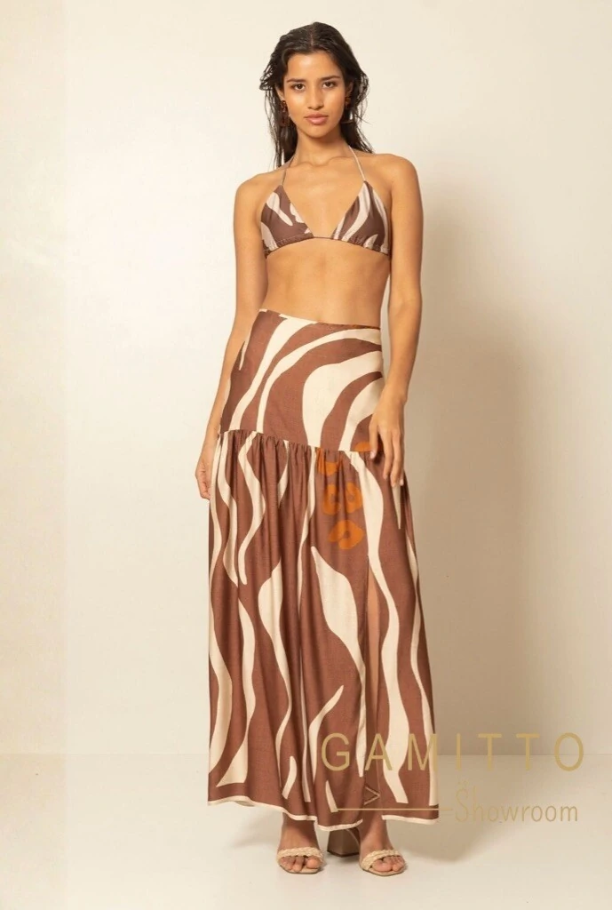 FotoSaia Longa Estampada