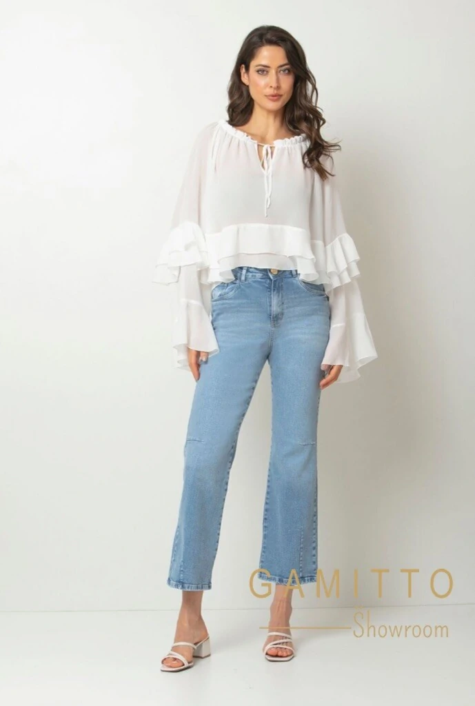 FotoCalça Capri Jeans