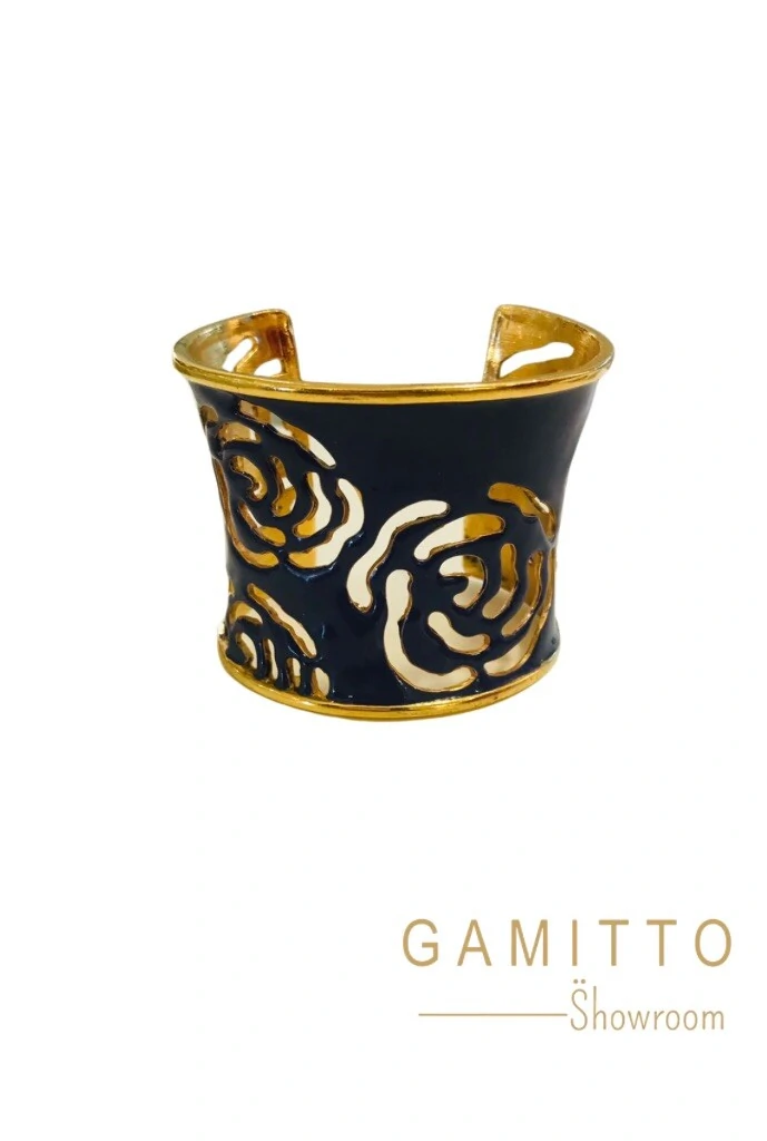 FotoBracelete Esmaltado em Banho Ouro