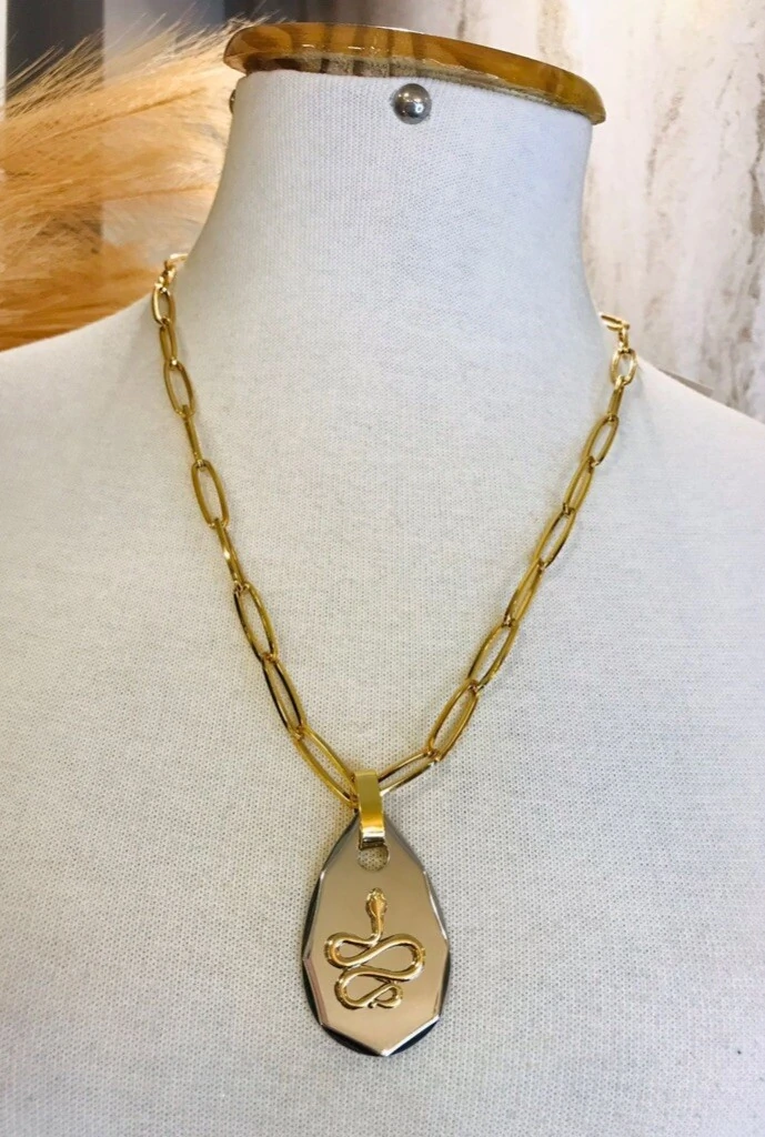 FotoColar Cobra em Banho Ouro