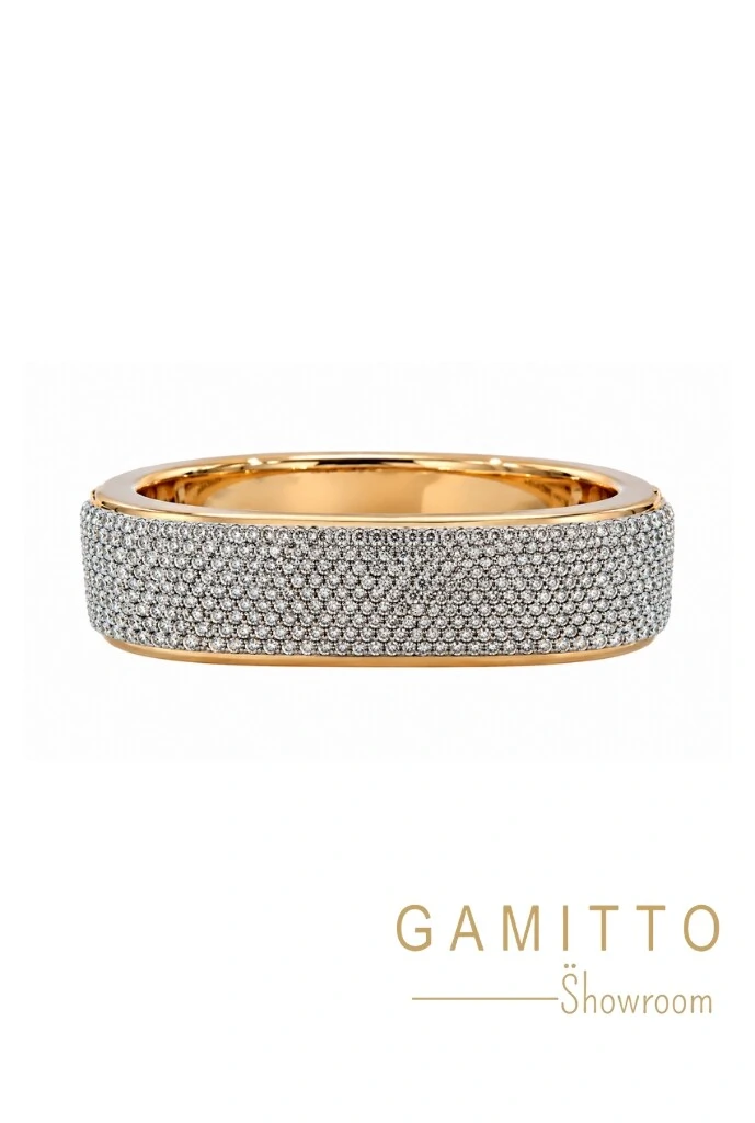 Foto Bracelete Brilhos em Banho Ouro