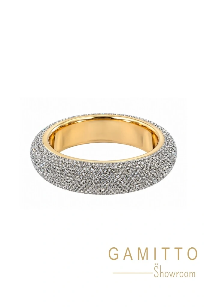 Foto Bracelete Brilhos em Banho Ouro