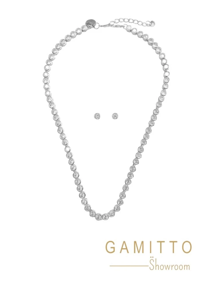 FotoKit Colar e Brinco em Banho Prata