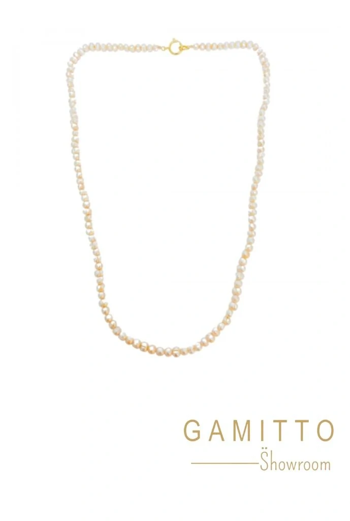 FotoColar Pérola de Água Doce em Banho Ouro