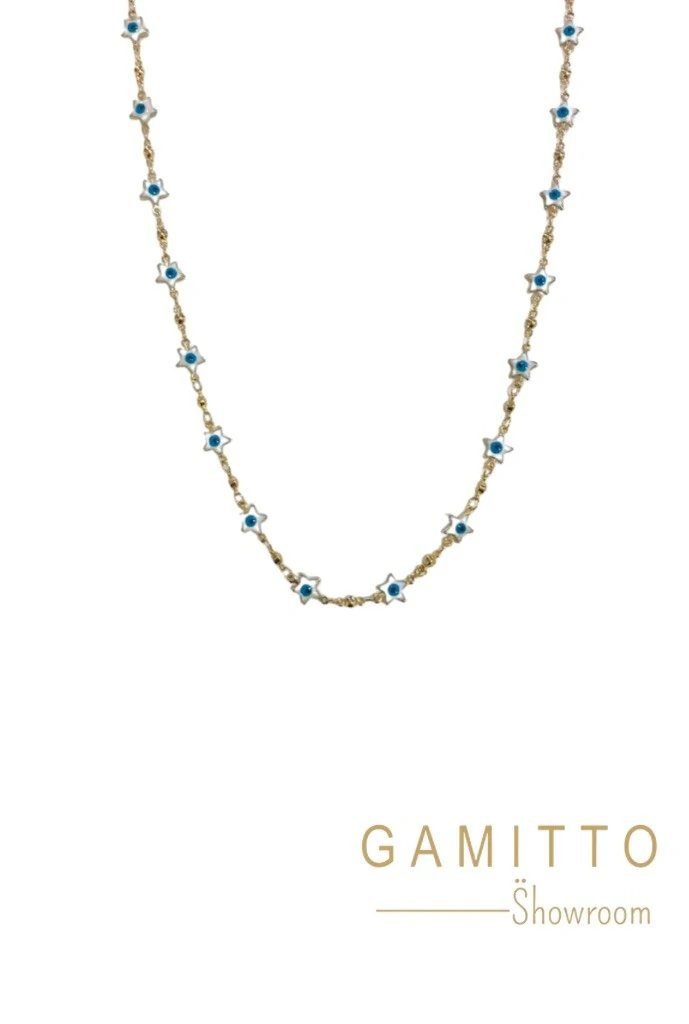 FotoColar Olho Grego em Banho Ouro