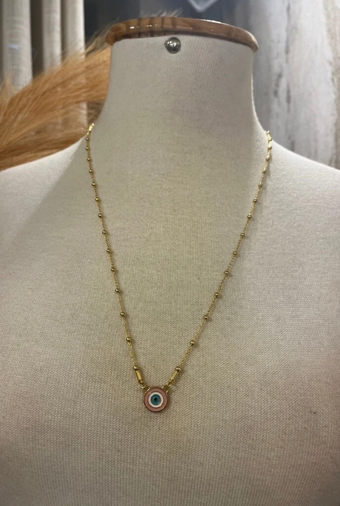 FotoColar Olho Grego em Banho Ouro