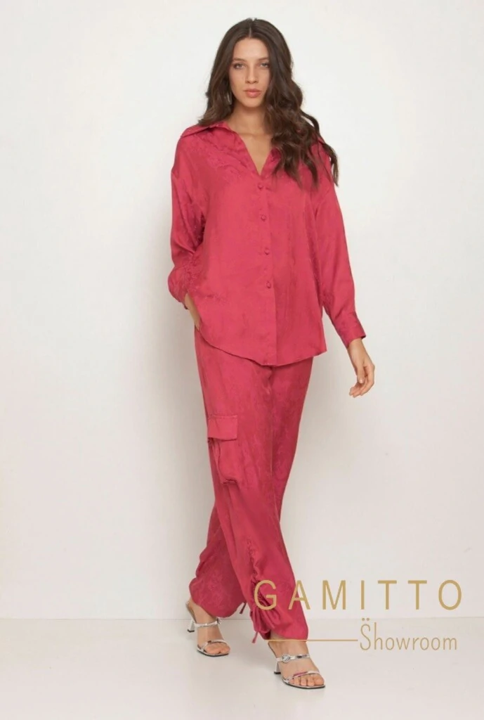 FotoCalça Cargo em Jacquard