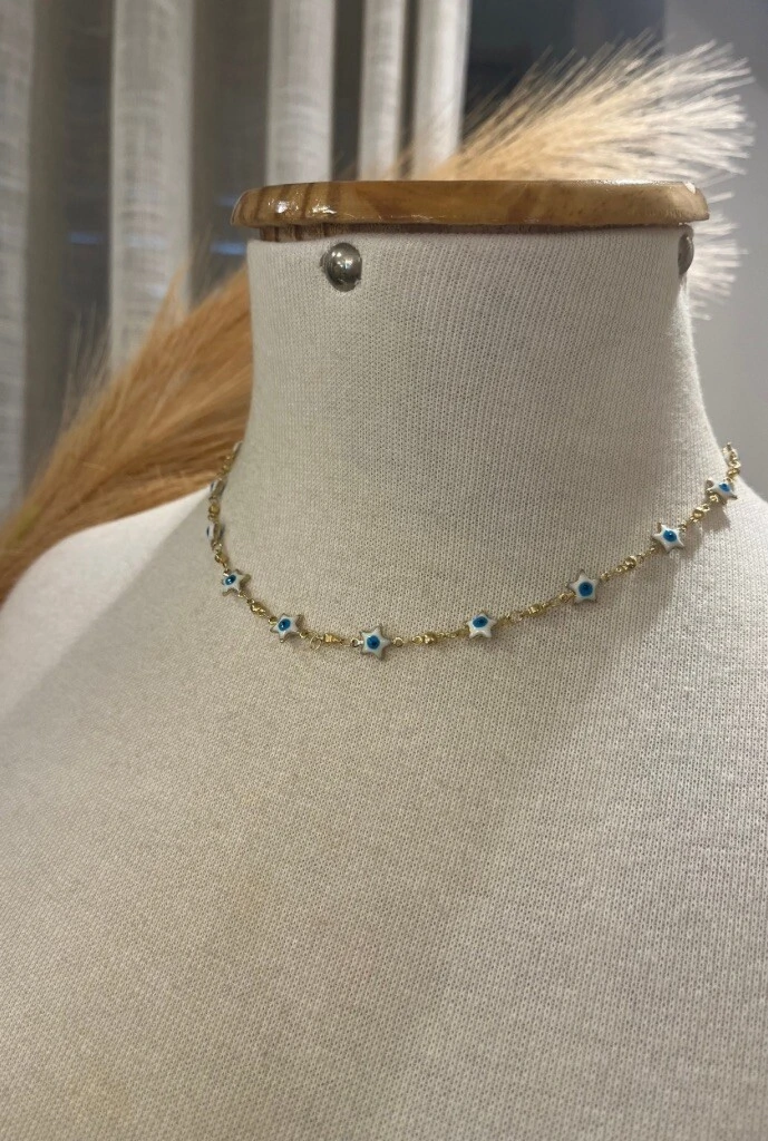 FotoColar Olho Grego em Banho Ouro