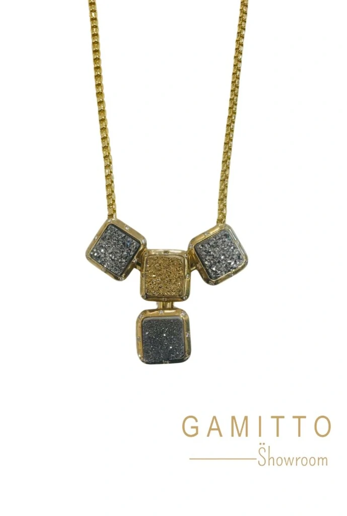 FotoColar Drusa em Banho Ouro