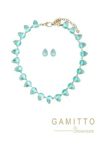 Kit Colar e Brinco em Banho Prata