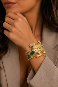 Bracelete em Banho Ouro