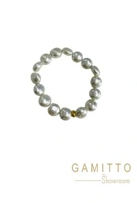 Pulseira Pérola em Banho Ouro