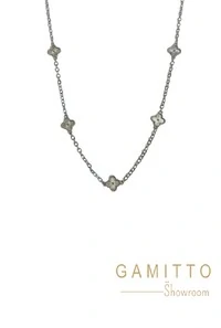 Colar em Banho Prata