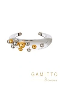 Bracelete Rezina em Mix de Banhos