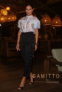 Calça Cargo em Alfaiataria