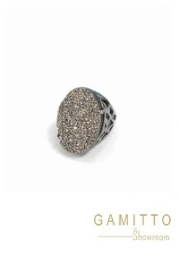 Anel Drusa em Banho Grafite